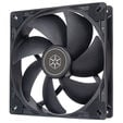 SilverStone VISTA Performance PWM Fan - 140 mm, Black image number null