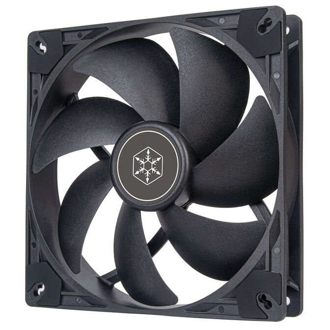 SilverStone VISTA Performance PWM Fan - 140 mm, Black image number 1