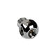 Corsair Hydro X Series XF Adapter Y-Splitter G1/4 Zoll AG auf 2x G1/4 Zoll IG - drehbar, chrome silb