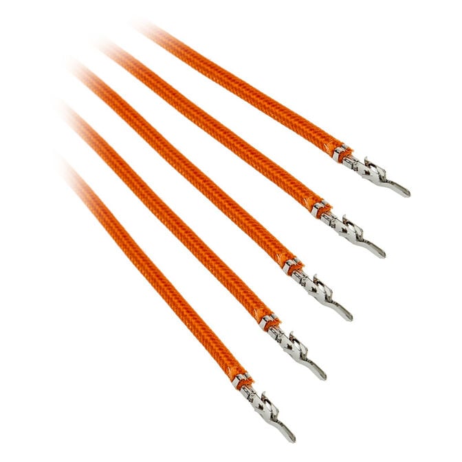 BitFenix Alchemy 2.0 PSU Cable, 5x 60cm - orange image number 0