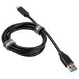 InLine USB 3.2 Gen.2 Kabel, Typ C auf A Stecker/Stecker, schwarz - 1m image number null