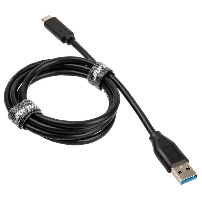 InLine USB 3.2 Gen.2 Kabel, Typ C auf A Stecker/Stecker, schwarz - 1m image number 1