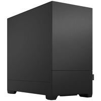Fractal Design Pop Mini Silent Solid Micro-ATX-Geh&auml;use, ged&auml;mmt - schwarz
