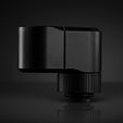 EK Water Blocks EK-Quantum Torque G1/4 inch double extension offset MF 21 - black image number null