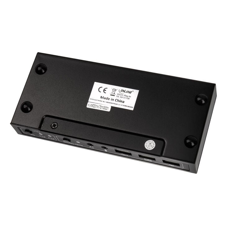 InLine KVM Switch, 2-Fach HDMI 4K2K mit Audio image number 3