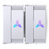 Jonsbo CR-3000E CPU cooler, dual tower, RGB - 120mm, white image number null