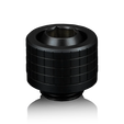 Thermal Grizzly DeltaMate Kompressions-Fitting, Messing, G1/4&rdquo;-Gewinde - schwarz, ST13, 6er-Pack image number null