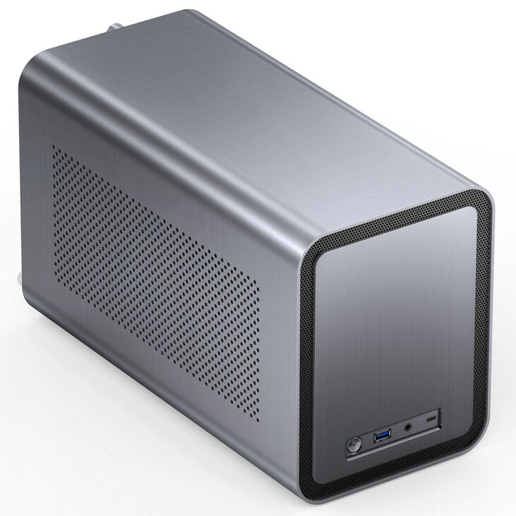 Jonsbo N1 Mini-ITX Gehäuse - grau image number 1
