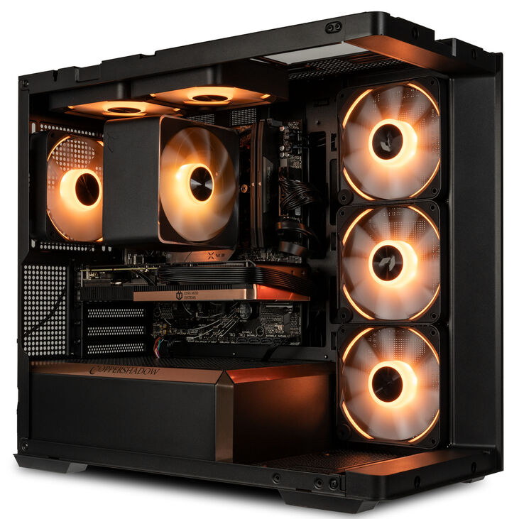 Gaming-PC CopperShadow, AMD Ryzen 5 7600X, NVIDIA GeForce RTX 4060 Ti image number 4