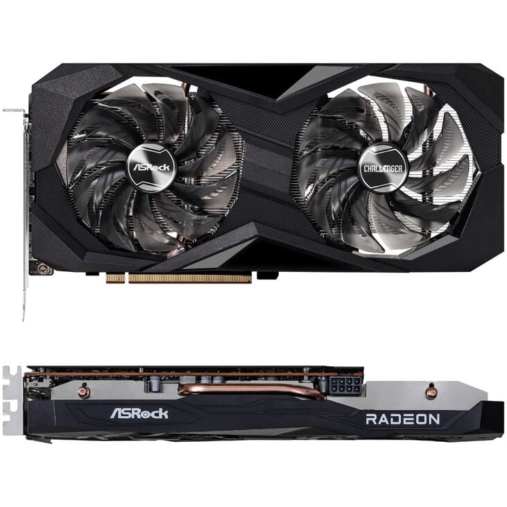 ASRock Radeon RX 7600 Challenger 8GO, 8192 MB GDDR6 image number 2