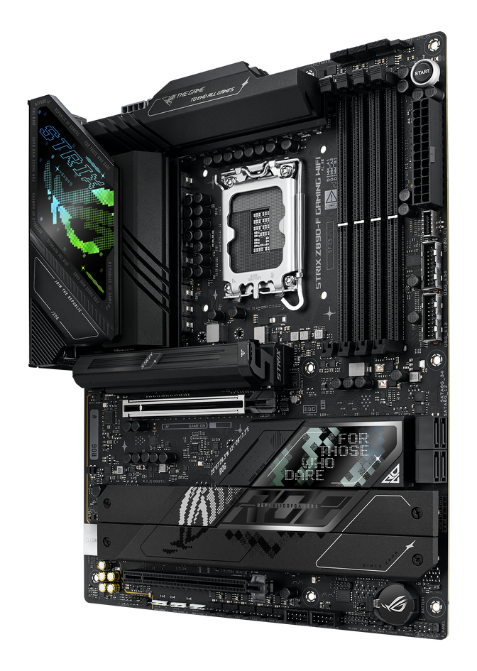 ASUS ROG STRIX Z890-F Mainboard, Sockel LGA 1851, Intel Z890, ATX, DDR5 image number 6