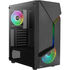 Aerocool Scape-G-BK-v3 Midi-Tower, Tempered Glass, ARGB - schwarz image number null