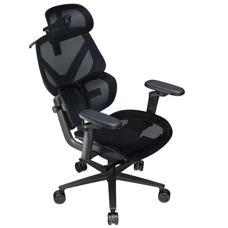 ThunderX3 FLEX Pro Gaming Stuhl, ergonomisch - Mesh, schwarz image number 4