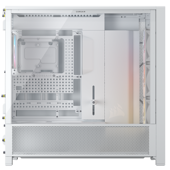 Corsair Frame 5000D RS ARGB PC Case, Mid-Tower, E-ATX, Tempered Glass - White image number 3