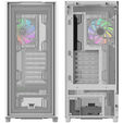 Thermaltake S380 TG ARGB PC-Geh&auml;use, Midi-Tower, ATX, Tempered Glass - inklusive 4x 120-mm-L&uuml;fter, wei&szlig; image number null