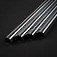 Bitspower Brass Hardtube 14mm OD, 220x300mm, 90 Degree - 4-Pack, silver image number null