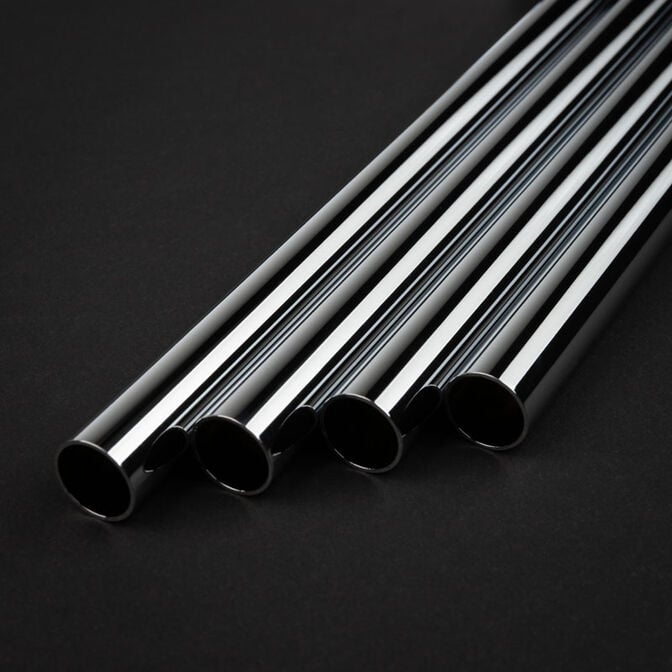 Bitspower Brass Hardtube 14mm OD, 220x300mm, 90 Degree - 4-Pack, silver image number 2