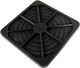 Plastic filter cassette - 92 mm, black