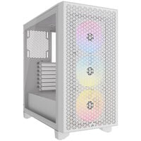 Corsair 3000D Airflow RGB Tempered Glass Midi-Tower - weiß