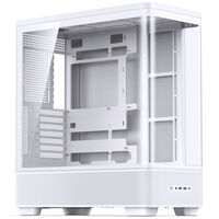 Jonsbo TK-5 PC Case, Mid Tower, ATX, Tempered Glass - white