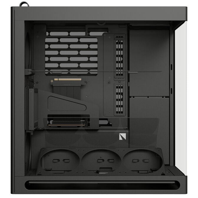 HAVN HS 360 VGPU PC-Geh&auml;use, Midi-Tower, vertikale GPU-Halterung - schwarz image number 6