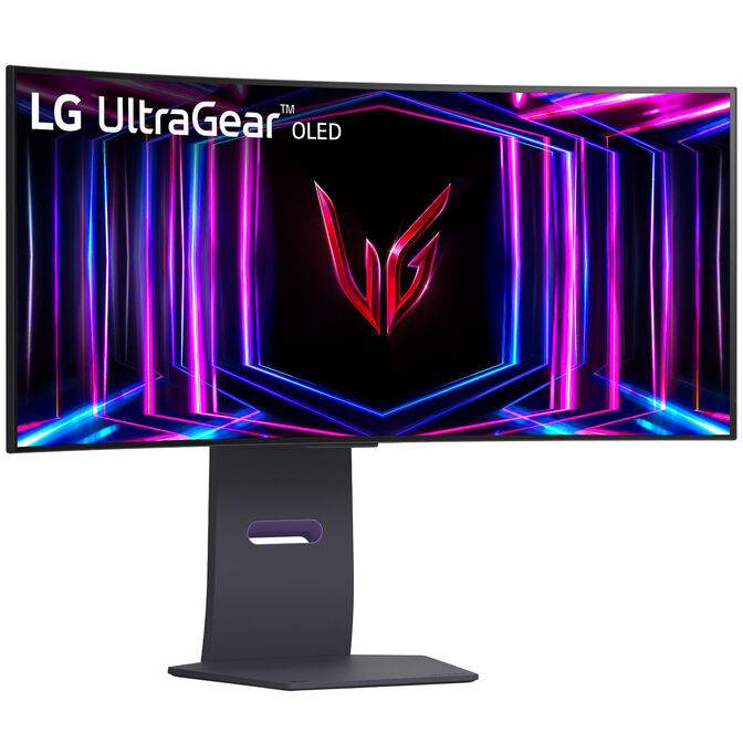 LG UltraGear OLED 34GS95QE-B, 34 Zoll Curved Gaming Monitor, 240 Hz, OLED, G-SYNC Compatible image number 0