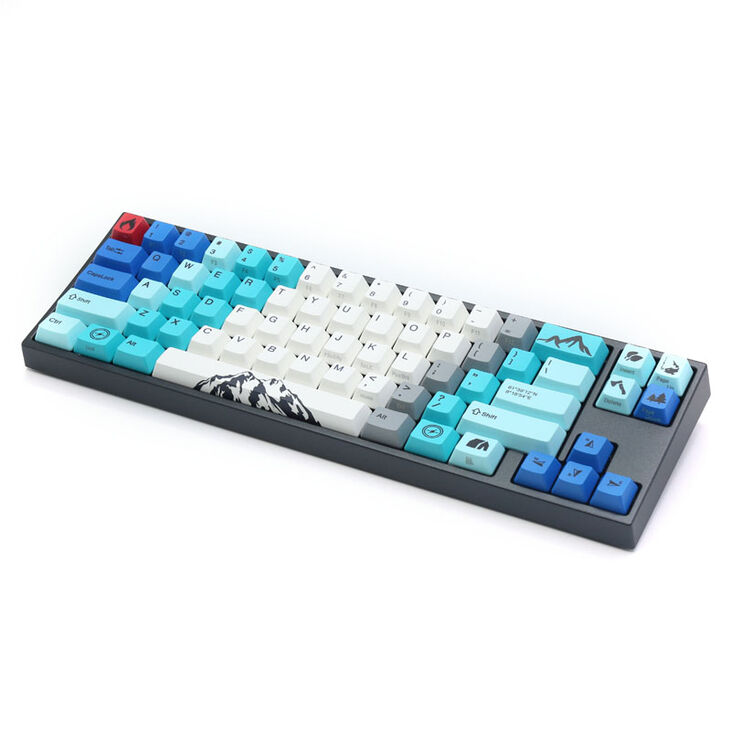 Varmilo VEA87 Summit R1 TKL Gaming Tastatur, MX-Silent-Red, weiße LED - US Layout image number 1