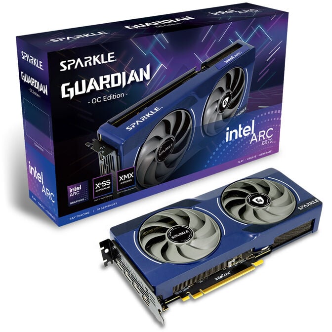 Sparkle Arc B570 Guardian OC, 10240 MB GDDR6 image number 0