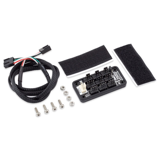 aqua computer SPLITTY9 Splitter f&uuml;r bis zu 9 L&uuml;fter oder aquabus-Ger&auml;te image number 2