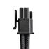 CableMod Universal Pro ModMesh 16-Pin to 16-Pin Cable, 90° Connector, Sleeved, StealthSense - White, 60 cm, Var. B image number null