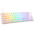 Ducky One 3 Aura White SF Gaming Tastatur, RGB LED - MX-Blue image number null