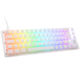 Ducky One 3 Aura White SF Gaming Tastatur, RGB LED - MX-Blue