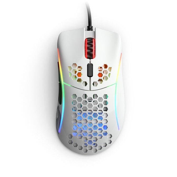 Glorious Model D- Gaming-Maus - wei&szlig;, glossy image number 1