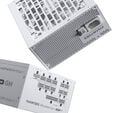 Phanteks AMP GH V2 1200W 80 PLUS Platinum Power Supply, PCIe 5.1, ATX 3.1 - 1200 Watts, White image number null