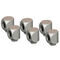 Thermal Grizzly DeltaMate Rotary Fitting - 90&deg;, Matt Nickel, 6er-Pack
