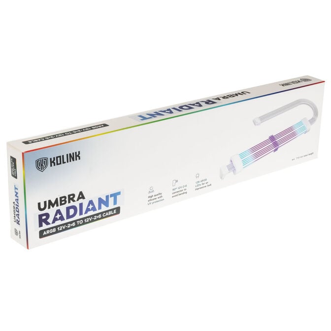 Kolink Umbra Radiant ARGB 12V-2x6 zu 12V-2x6 Stromkabel image number 5
