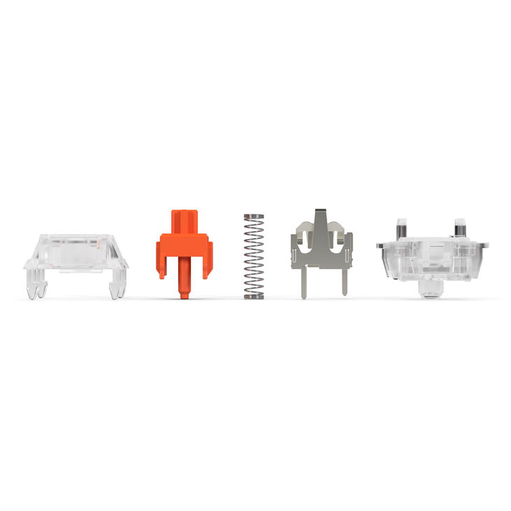 Glorious Fox Switches, Mechanical, 3-Pin, Linear, MX-Stem, 45g - 110 Pieces image number 7