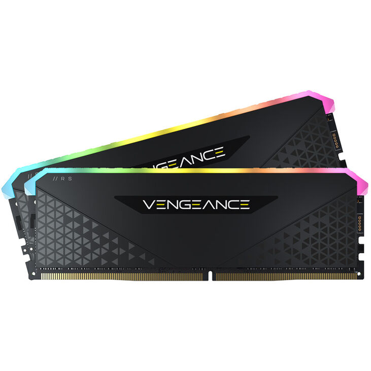 Corsair Vengeance RGB RS DDR4-3200 RAM, CL16, XMP - 32 GB Dual-Kit, schwarz image number 1