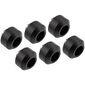 Optimus Hardtube Fitting, 12 mm, 6er Pack mit Werkzeug - schwarz