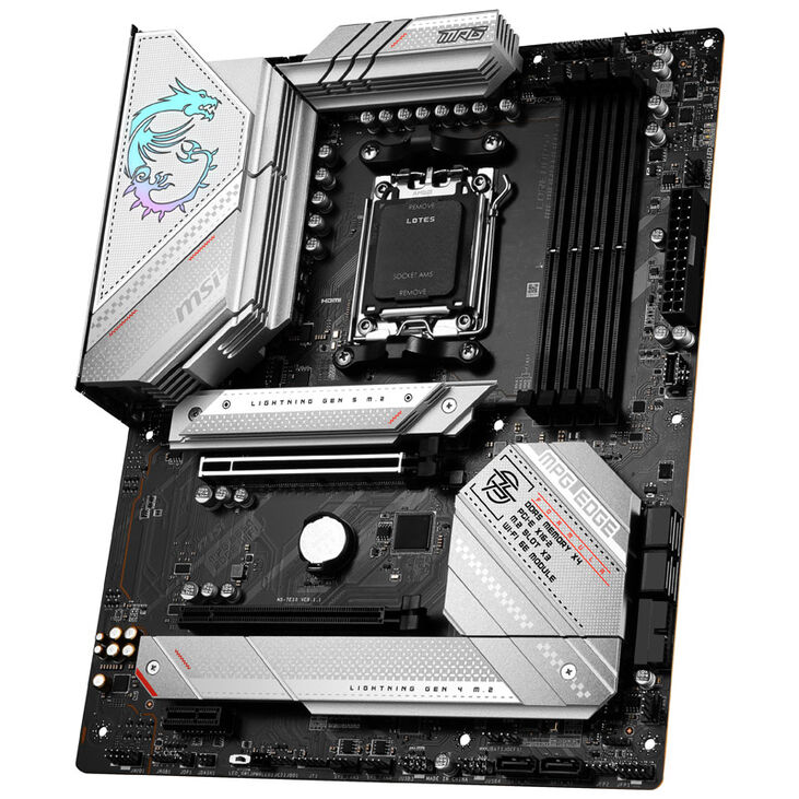 MSI MPG B650 Edge WiFi, Socket AM5, AMD B650, ATX - DDR5 image number 5