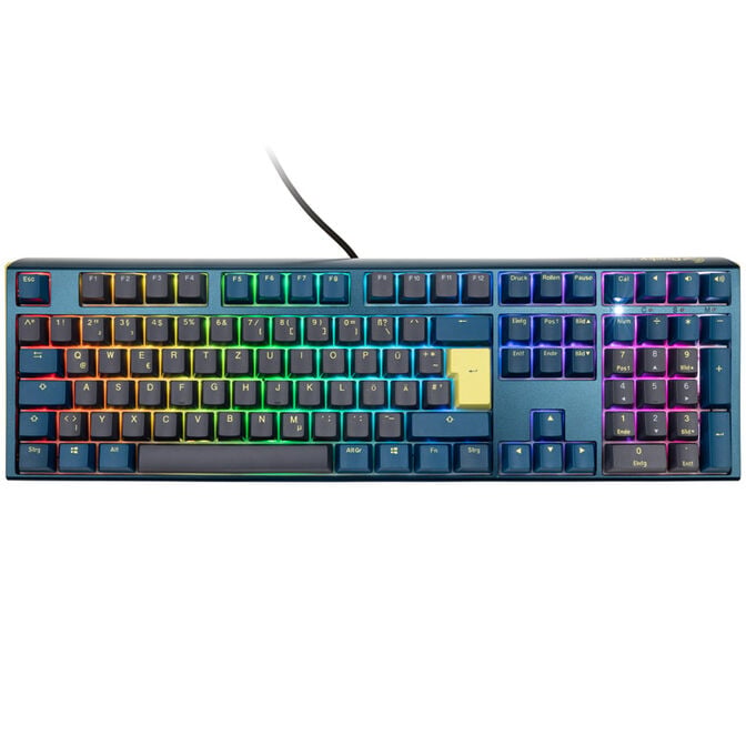 Ducky One 3 Daybreak Gaming Keyboard, RGB LED - MX-Silent-Red image number 1
