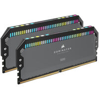 Corsair Dominator Platinum RGB DDR5-5600 RAM, CL40, EXPO - 64 GB Dual-Kit, grey