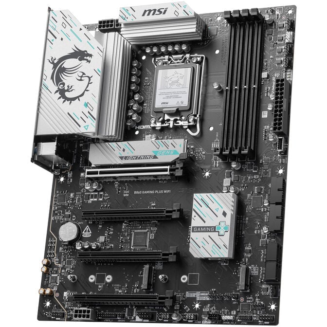 MSI B860 Gaming Plus WiFi Motherboard, socket LGA 1851, Intel B860, ATX, DDR5 image number 5