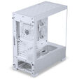 Phanteks XT View Matrix PC-Geh&auml;use, Midi-Tower, E-ATX, Tempered Glass, Matrix LED - wei&szlig; image number null