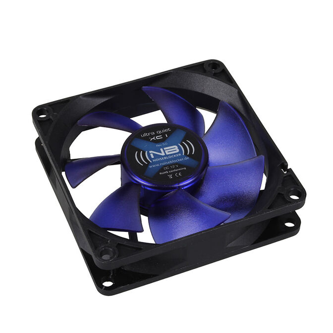 Noiseblocker BlackSilent Fan XC1, bulk - 80mm image number 0