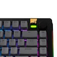 Glorious GPBT Basics Keycaps, ANSI Layout (US), PBT, Doubleshot - Armor Grey image number null