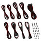 CableMod Classic ModMesh RT Cable Kit ASUS/Seasonic/Phanteks - black/blood red