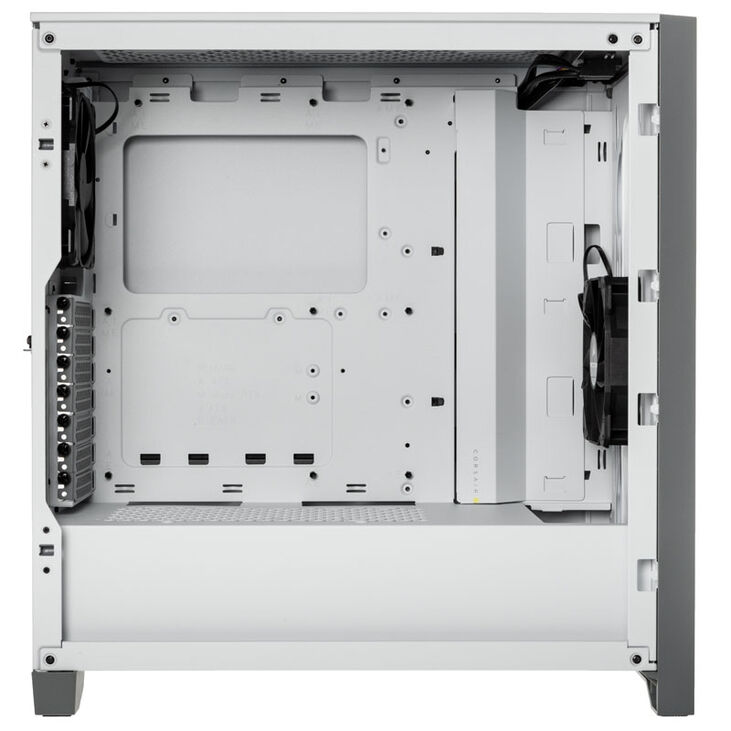 Corsair 4000D Airflow Tempered Glass Mid Tower - White Window image number 5