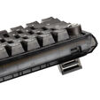Ducky One 3 Aura Black SF Gaming Tastatur, RGB LED - MX-Speed-Silver (US) image number null