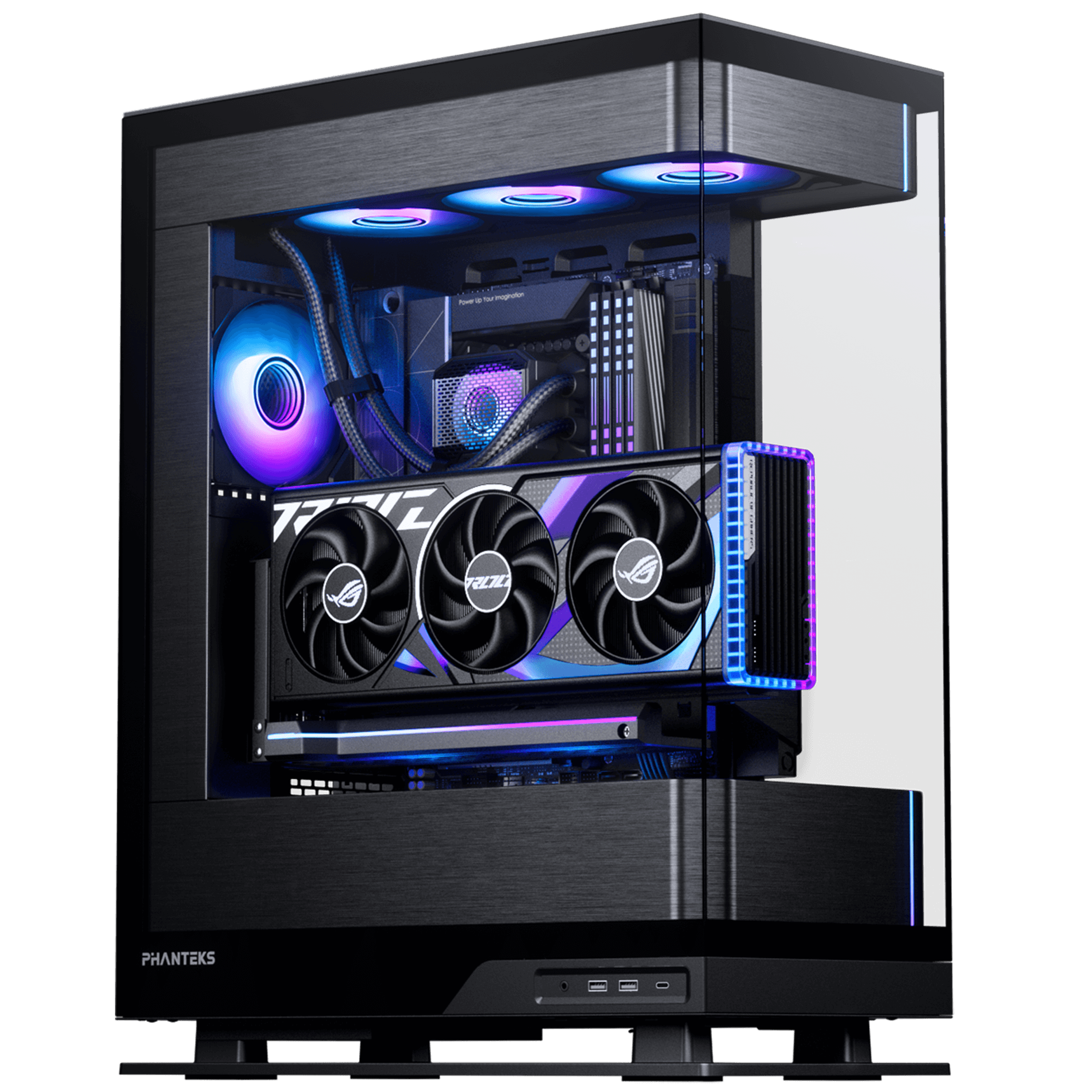 WQHD Gaming PC Phanteks Evolv X2 LGA 1851 Intel Core SIPC 941